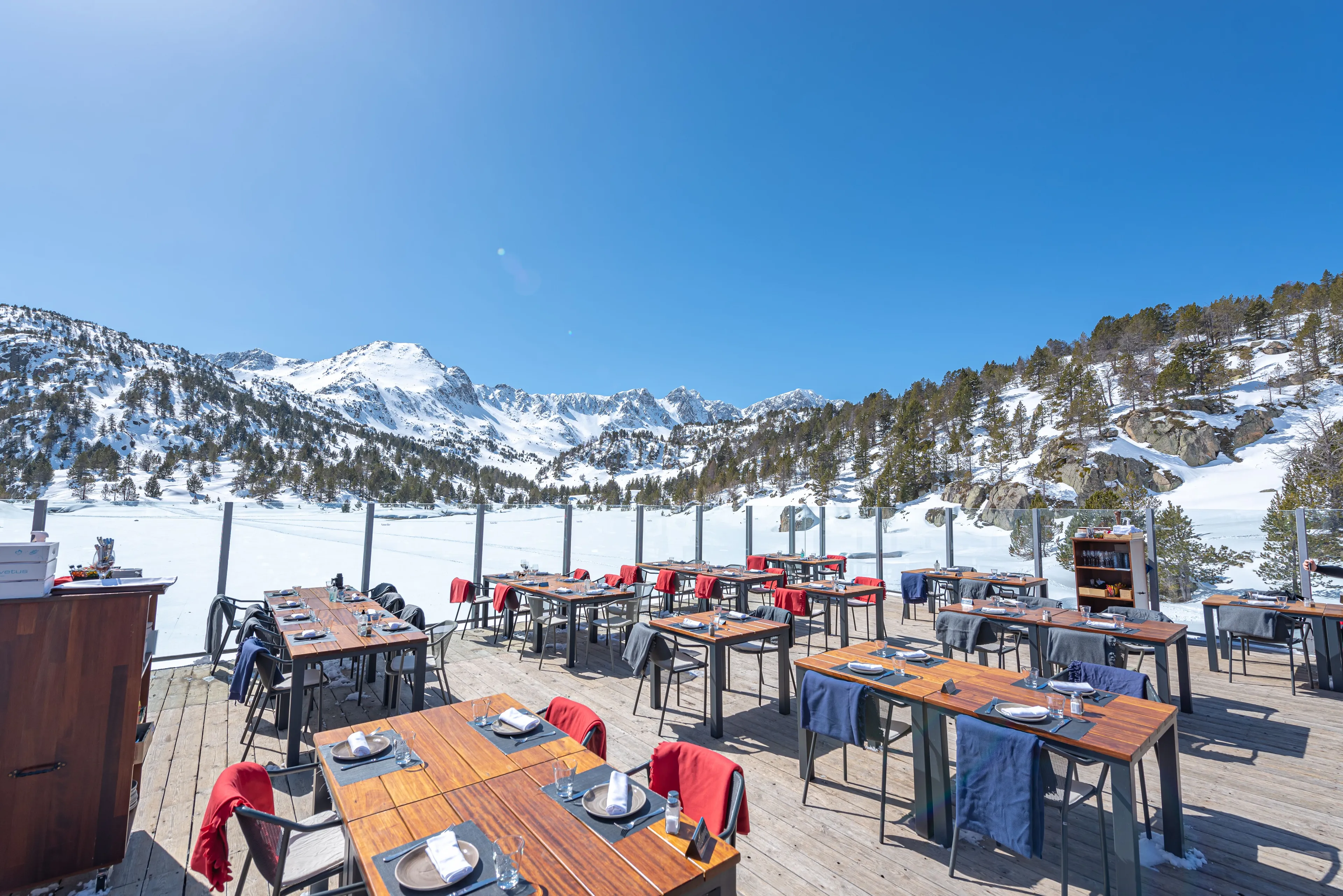 Restaurang i backarna Grandvalira